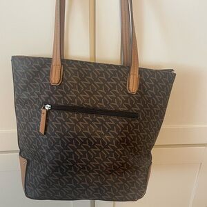Jones New York Brown Patterned Tote